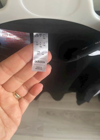 Erkek Çocuk Adidas Siyah Fermuarlı Sweatshirt - Görsel 5