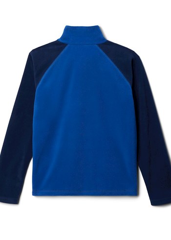 Columbia Erkek Çocuk Mavi Fermuarlı Polar Sweatshirt - Görsel 4
