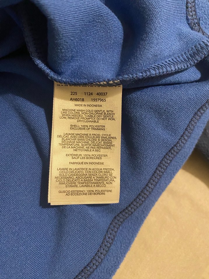 Columbia Erkek Çocuk Mavi Fermuarlı Polar Sweatshirt - Görsel 5