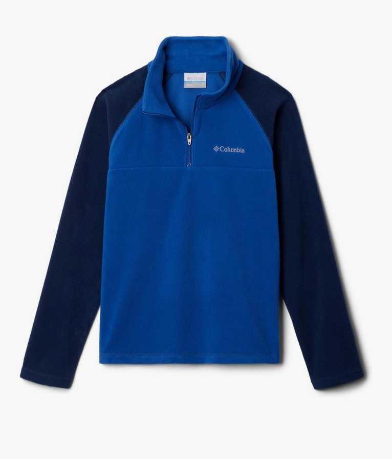 Columbia Erkek Çocuk Mavi Fermuarlı Polar Sweatshirt - Görsel 3