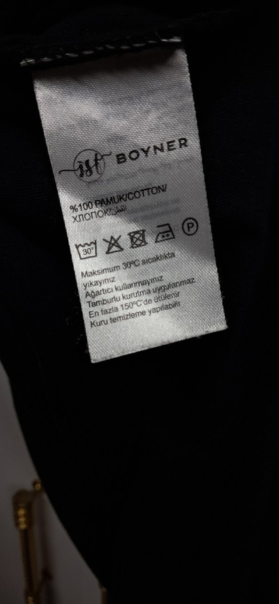 Siyah erkek Kısa Kollu Tişört - Görsel 3