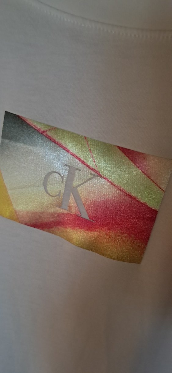 Beyaz Kadın Baskılı Kısa Kollu Tişört - Görsel 2