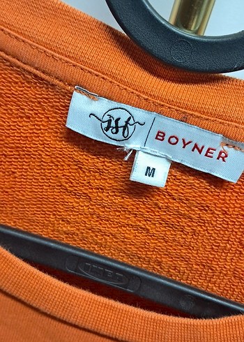 Kadın Turuncu Bisiklet Yaka Sweatshirt - Görsel 3