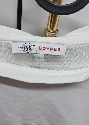 Kadın Beyaz Pamuklu Salaş Sweatshirt - Görsel 3