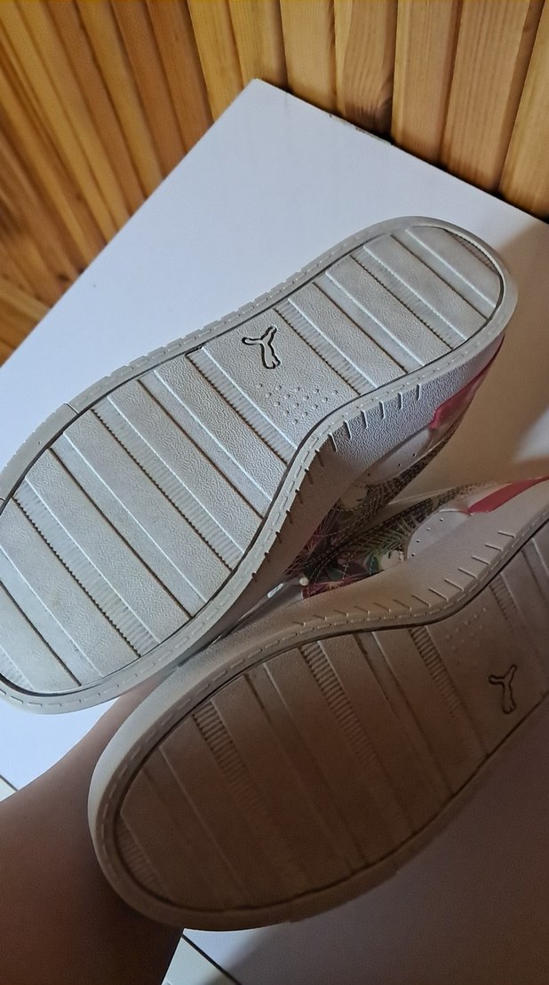 Beyaz Puma Kadın Spor Ayakkabı - Görsel 3