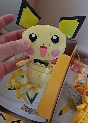 Mega Pokemon Sarı Çocuk Yapbozu 621 Parça - Görsel 3