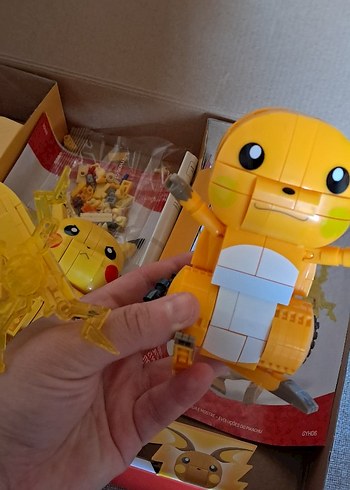 Mega Pokemon Sarı Çocuk Yapbozu 621 Parça - Görsel 5