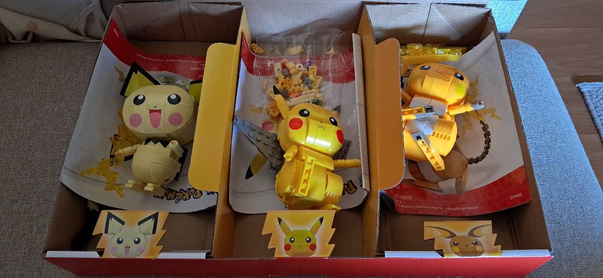 Mega Pokemon Sarı Çocuk Yapbozu 621 Parça - Görsel 2