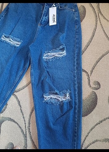 Diğer lazerli baggy jean