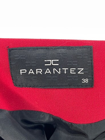 38 Beden kırmızı Renk Parantez Blazer %70 İndirimli.