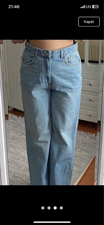 Jean kot pantolon