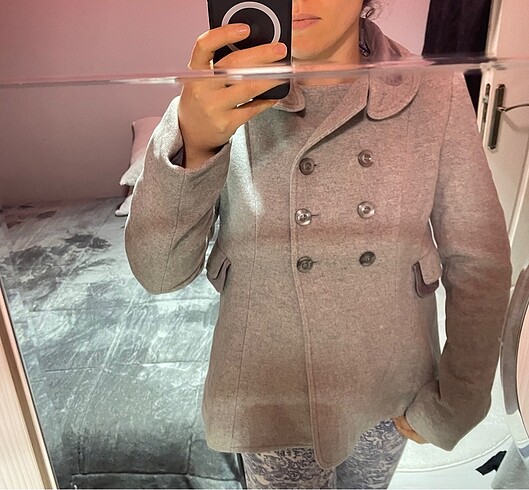 Benetton kaşe kaban
