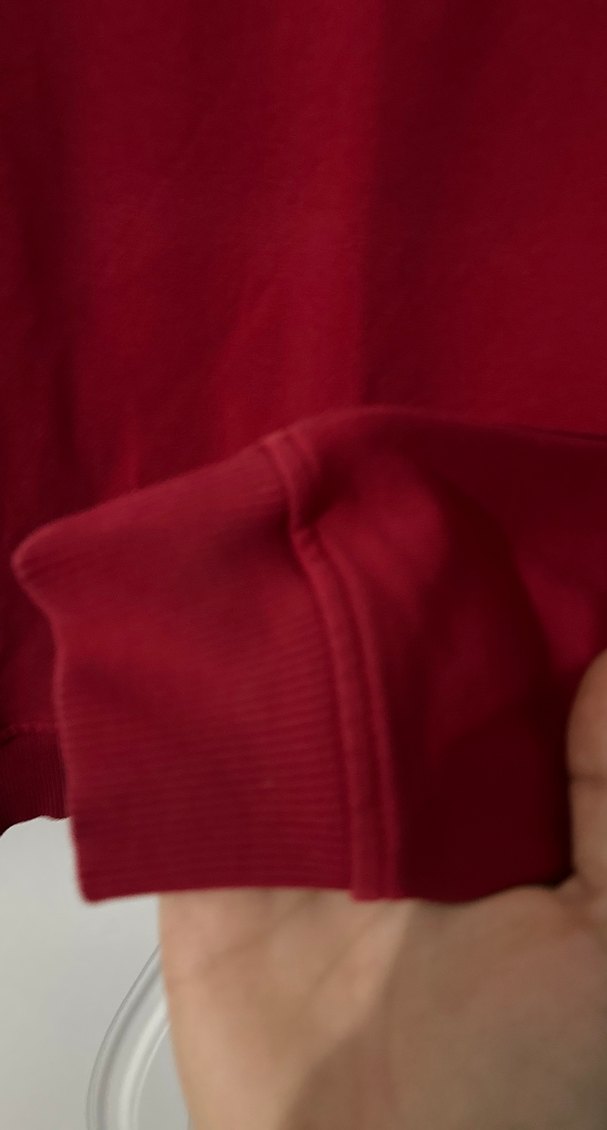 Kırmızı Kadın Sweatshirt Karl Lagerfeld Baskılı - Görsel 2