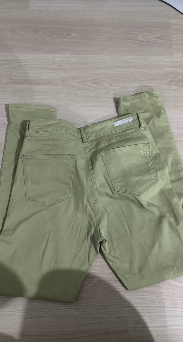 Erkek Haki Normal Kesim Pantolon - Görsel 4