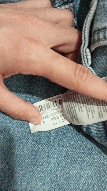 s Beden mavi Renk Kot pantolon iki ürün birden satılık 