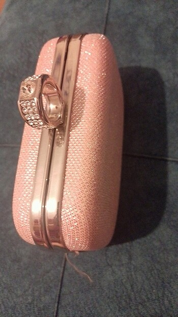 Küçük simli el çantası  - Görsel 6