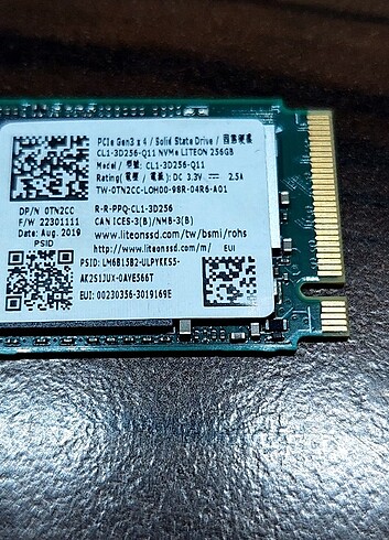 Lite-On CL1-4D256 256 GB 22x42 M.2 NVMe