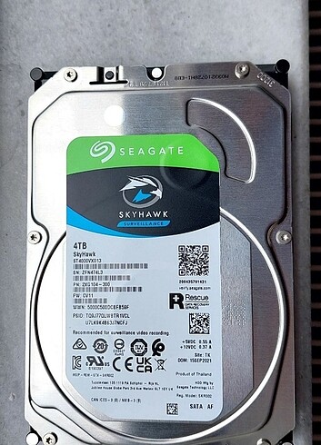 4 TB HDD 