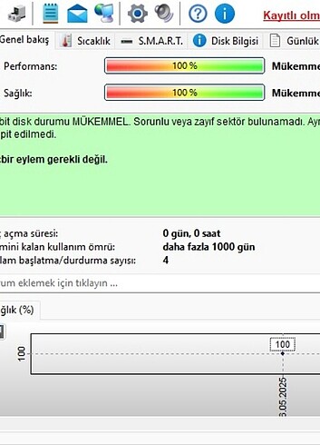 Beden Renk 4TB SEAGATE Skyhawk 3.0 HDD SIFIR ÜRÜN