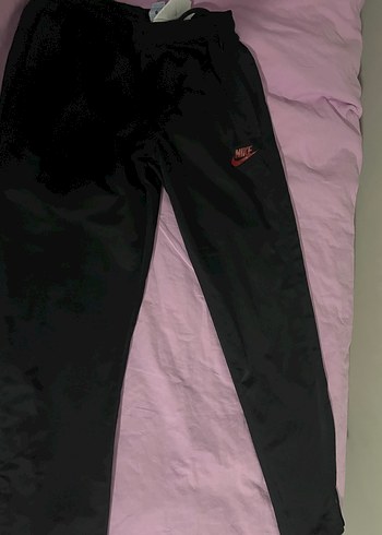 Nike Siyah Fermuarlı Unisex eşofman altı - Görsel 2