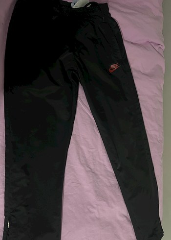 Nike Siyah Fermuarlı Unisex eşofman altı - Görsel 5