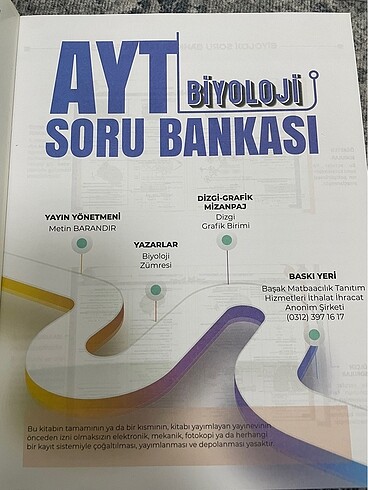 Ayt biyoloji soru bankası
