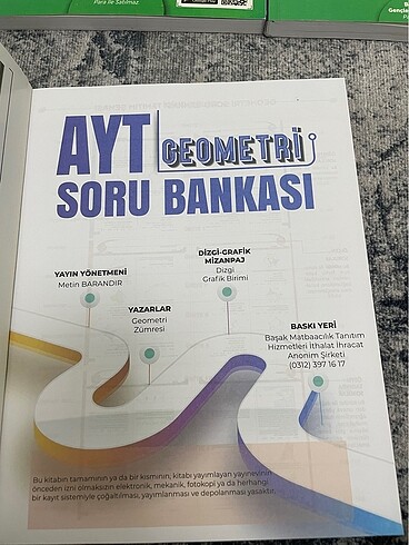 Ayt geometri soru bankası