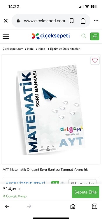 Origami ayt matematik soru bankası
