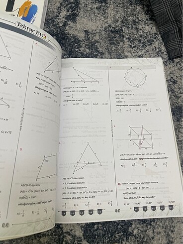 Beden Renk Origami ayt matematik soru bankası