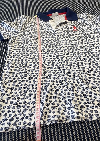 Erkek Baskılı Kısa Kollu Polo Tişört - Görsel 2