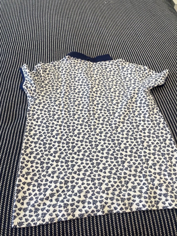 Erkek Baskılı Kısa Kollu Polo Tişört - Görsel 4