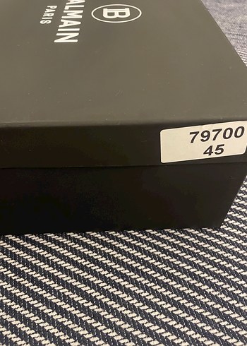 Balmain Paris ayakkabı kutusu - Görsel 3