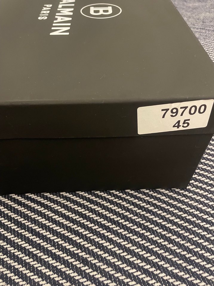 Balmain Paris ayakkabı kutusu - Görsel 3