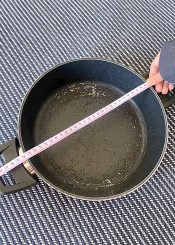 Gri İki Kulplu Tencere - Görsel 2