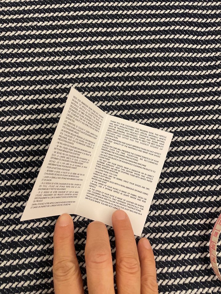 Balmain sertifika kart - Görsel 2