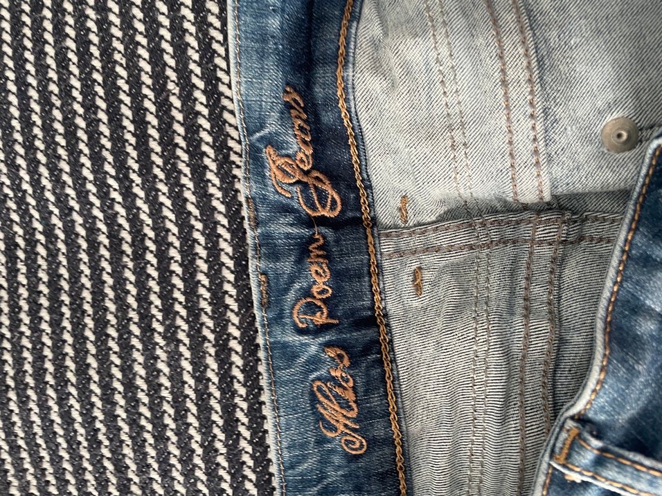 Mavi Kadın yırtık Kot Pantolon - Görsel 3