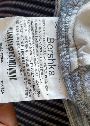 Kadın Mavi Yırtık Bol Kesim Denim Pantolon - Görsel 6