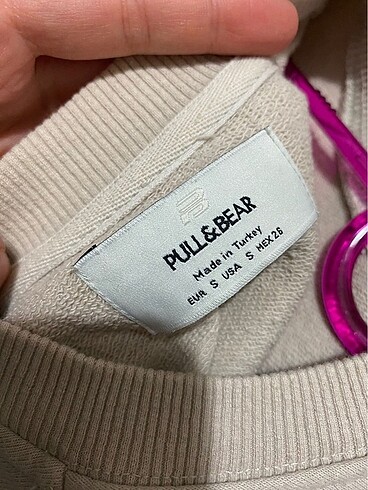 s Beden camel Renk Pull&Bear Sweatshirt