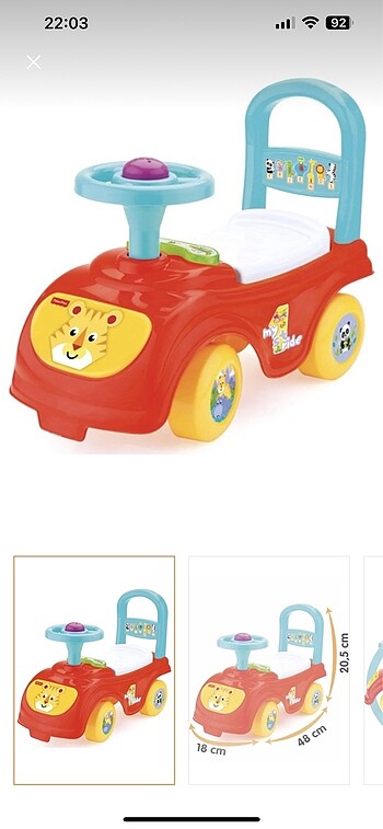 Fisher Price Fisher price ilk adım arabam