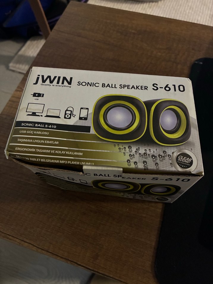 JWIN S-610 1+1 HOPARLÖR USB - Görsel 3