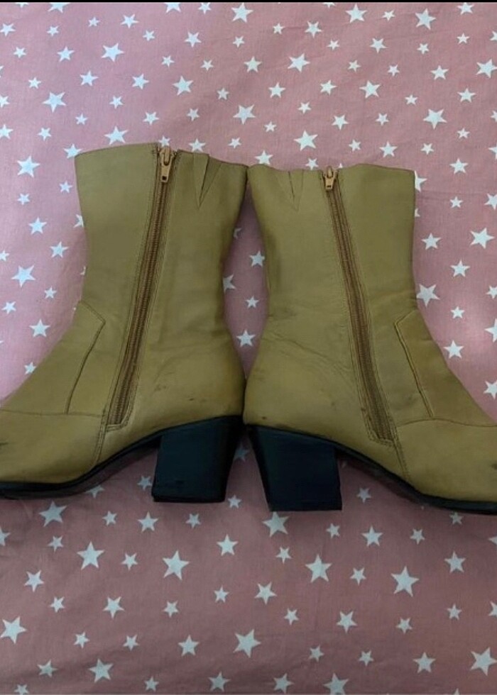 Kadın Vintage Çizme - Görsel 4