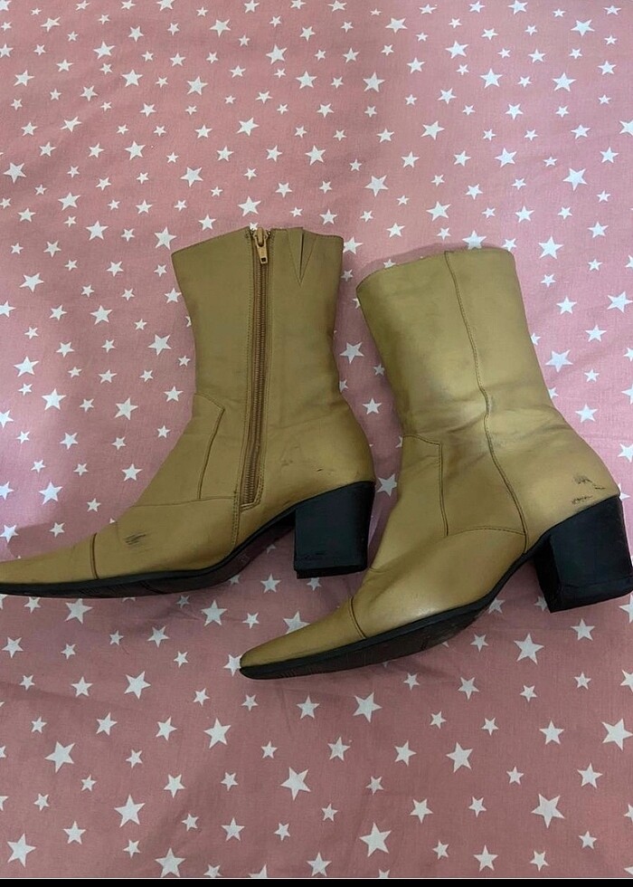 Kadın Vintage Çizme - Görsel 3