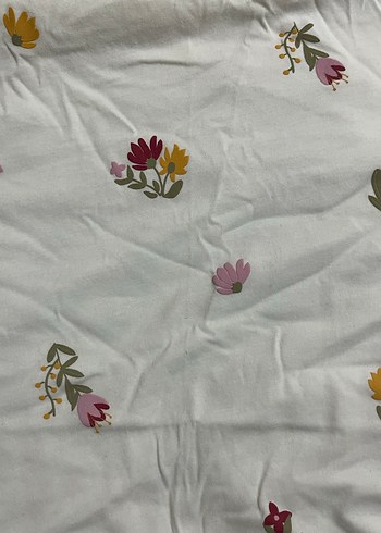 Nakışlı Beyaz Kadın Bohem Tişört - Görsel 4