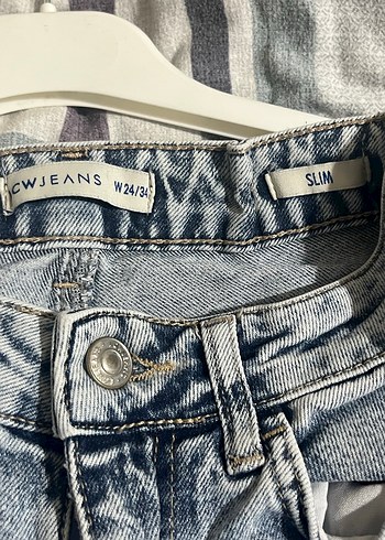 Mavi Pastel Midi Kadın Denim Pantolon - Görsel 5