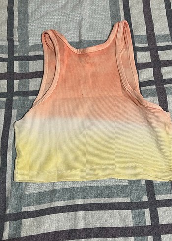 Kadın Pastel Renkli Kolsuz Mini Atlet - Görsel 2