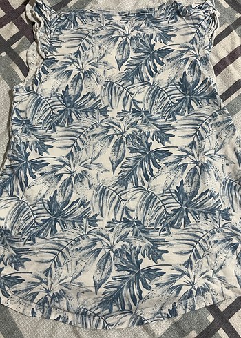 Bohem Tarzı Desenli Askısız Hamile Bluzu - Görsel 2