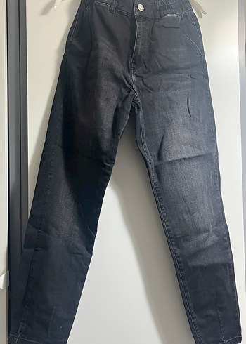 Hiç giyilmedi vena beli lastikli pantolon - Görsel 2