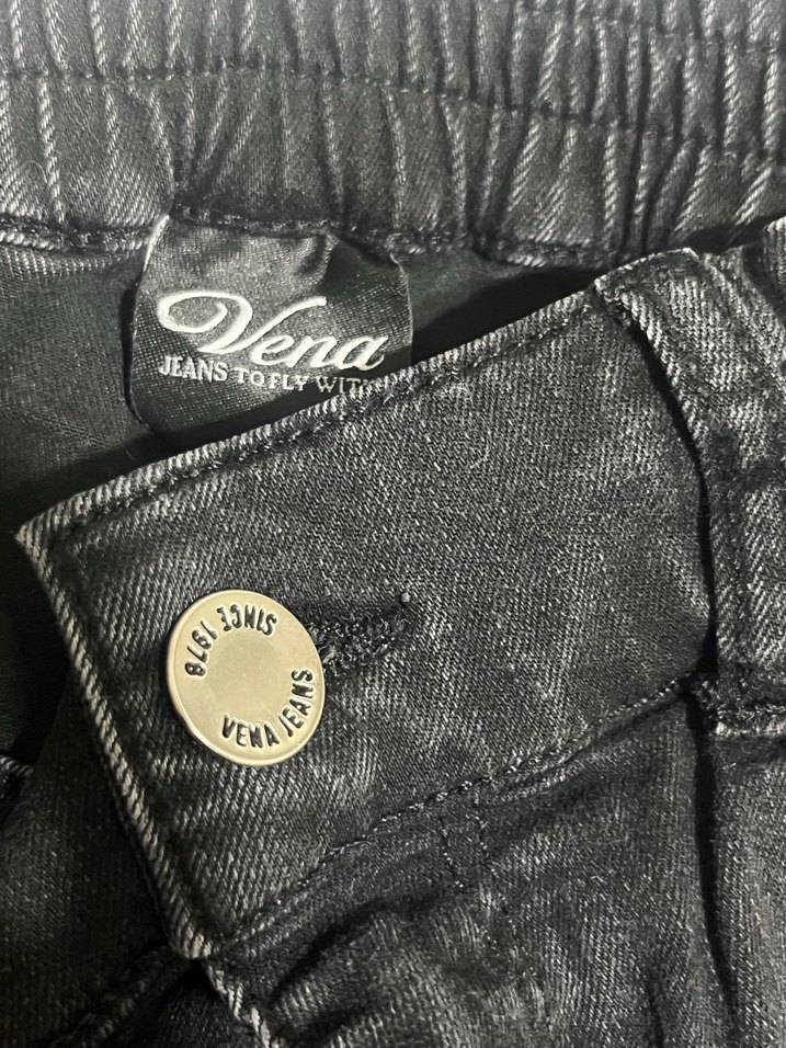 Hiç giyilmedi vena beli lastikli pantolon - Görsel 4