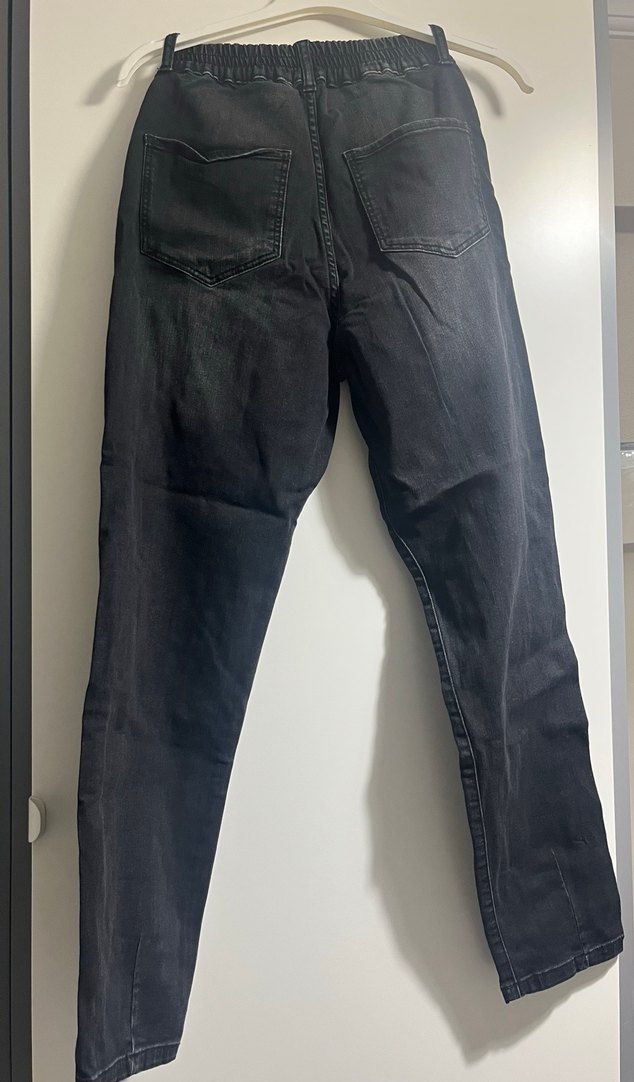 Hiç giyilmedi vena beli lastikli pantolon - Görsel 3