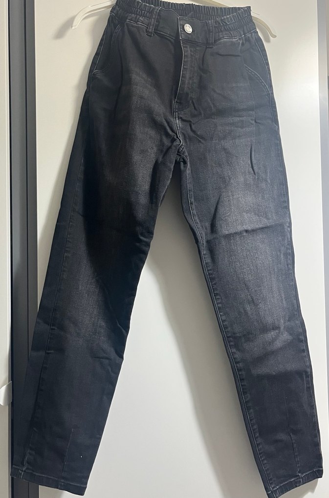 Hiç giyilmedi vena beli lastikli pantolon - Görsel 2